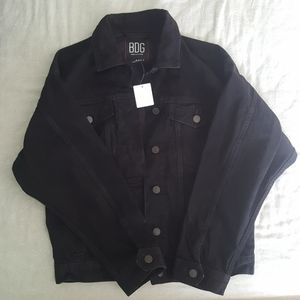 Urban Outfitters BDG Black Trucker Denim Jacket